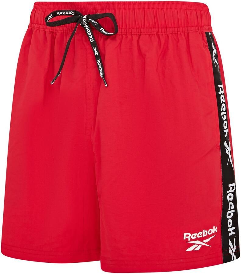 Reebok Zwemshort Duke met trekkoord en elastische tailleband met logo ade d basic - Foto 5