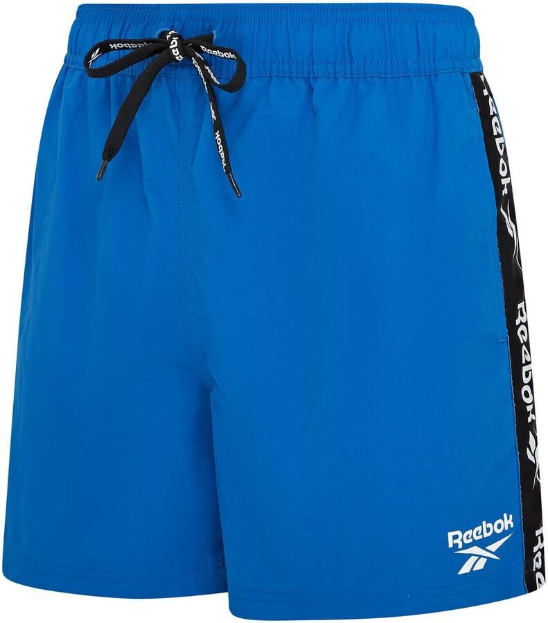 Reebok Zwemshort Duke met trekkoord en elastische tailleband met logo ade d basic - Foto 5