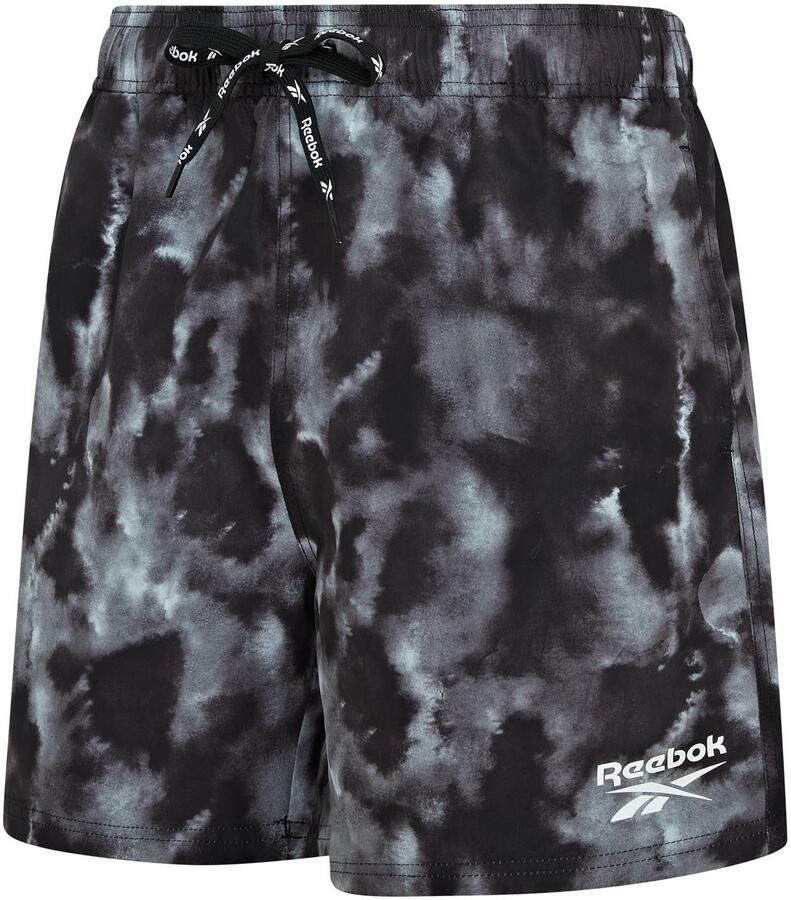 Reebok Zwemshort Milan met trekkoord en elastische tailleband tie-dye-look sneldrogend (1 stuk) - Foto 6