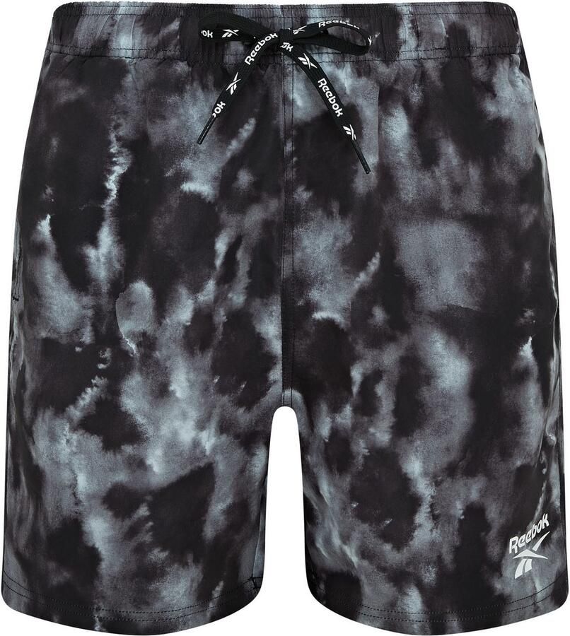 Reebok Zwemshort Milan met trekkoord en elastische tailleband tie-dye-look sneldrogend (1 stuk) - Foto 3