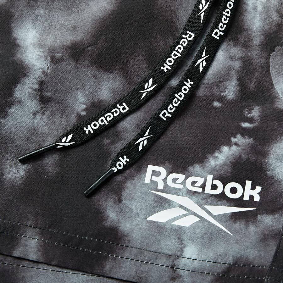 Reebok Zwemshort Milan met trekkoord en elastische tailleband tie-dye-look sneldrogend (1 stuk)