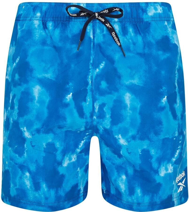 Reebok Zwemshort Milan met trekkoord en elastische tailleband tie-dye-look sneldrogend (1 stuk) - Foto 3