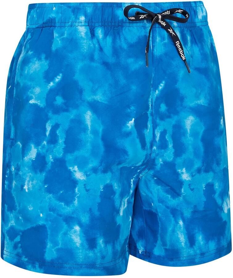 Reebok Zwemshort Milan met trekkoord en elastische tailleband tie-dye-look sneldrogend (1 stuk) - Foto 5