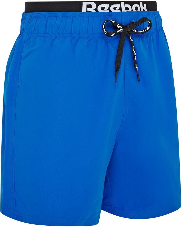 Reebok Zwemshort Todd met trekkoord en elastische tailleband met logo sneldrogend basic - Foto 4