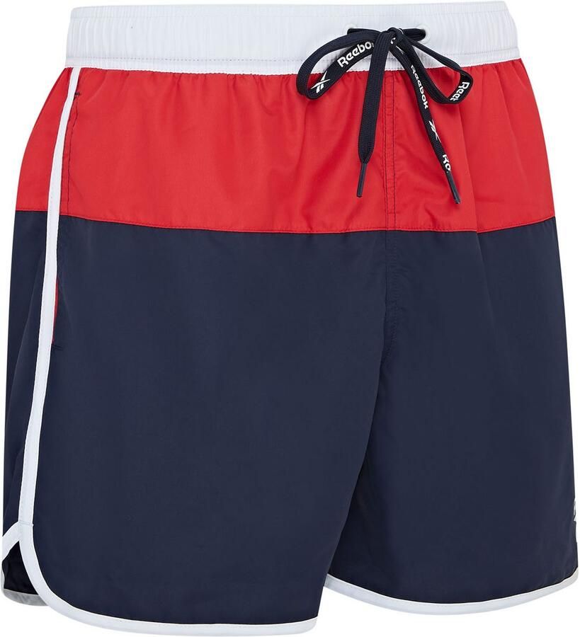 Reebok Zwemshort Troy met trekkoord en elastische tailleband met logo sneldrogend (1 stuk) - Foto 3
