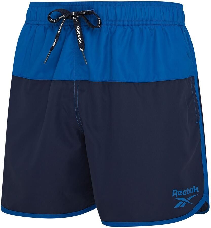 Reebok Zwemshort Troy met trekkoord en elastische tailleband met logo sneldrogend (1 stuk) - Foto 3