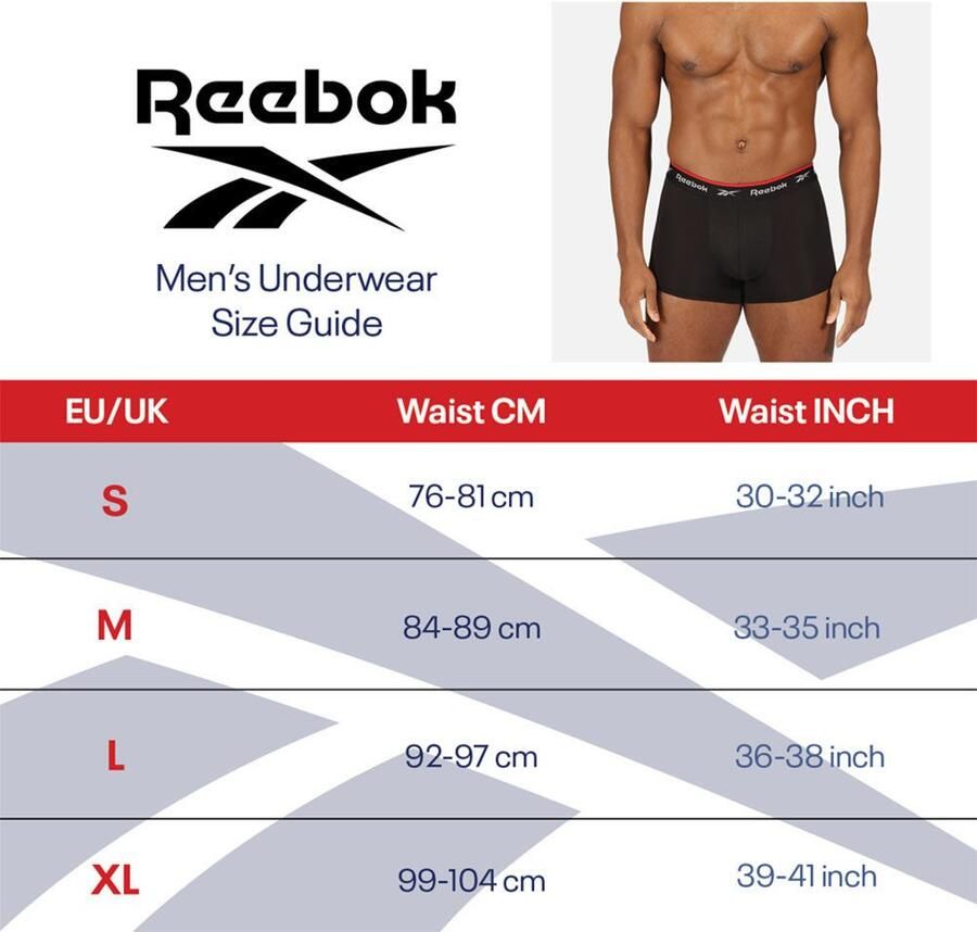 Reebok Zwemshort Yestin met trekkoord en elastische tailleband met logo basic (1 stuk)