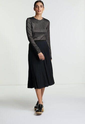 Rich & Royal Longsleeve gemaakt van glinsterende lurex