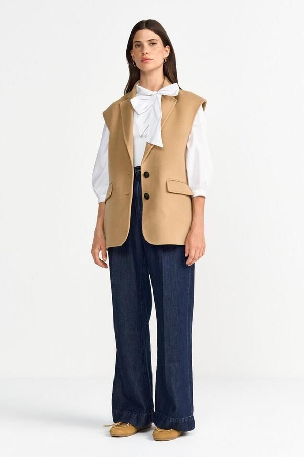 Rich & Royal Blouse met lange mouwen Met een ronde hals - Foto 2