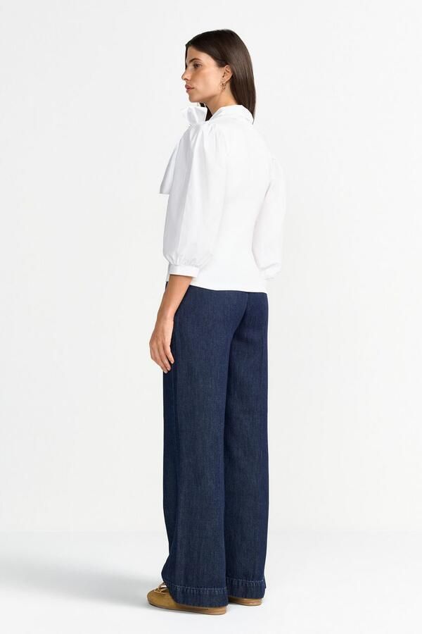 Rich & Royal Blouse met lange mouwen Met een ronde hals - Foto 3