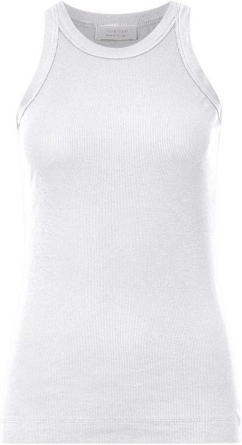 Rich & Royal Geribde tanktop in ribstructuur - Foto 4