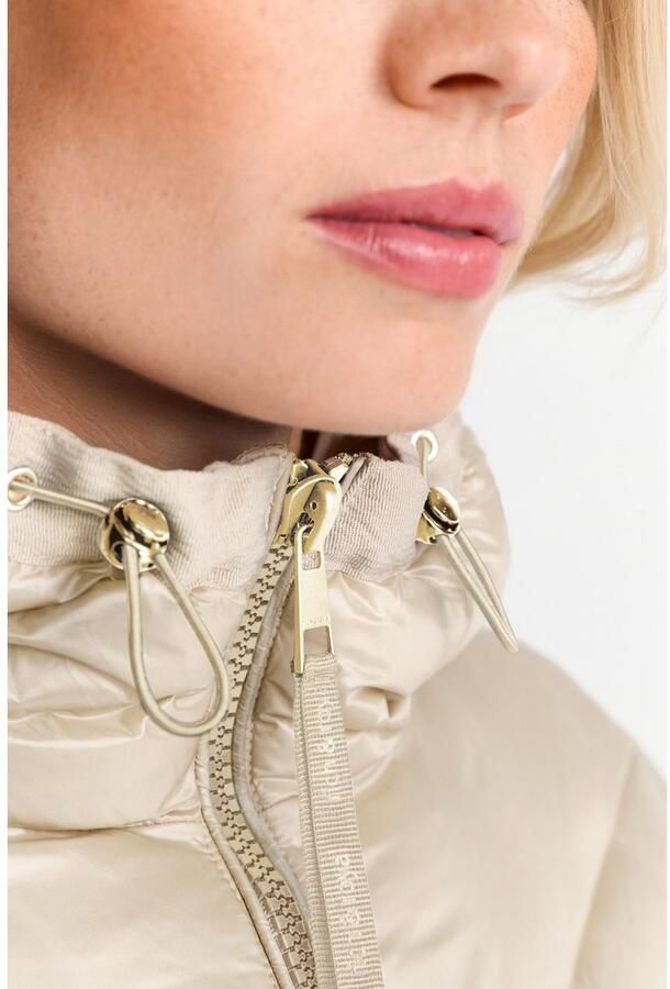 Rich & Royal Gewatteerde jas met 2-wegritssluiting