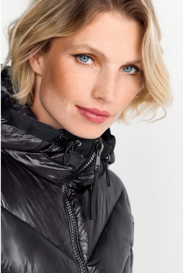 Rich & Royal Gewatteerde jas met 2-wegritssluiting