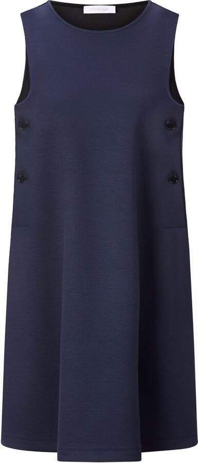 Rich & Royal Mini-jurk van viscosemix met ronde hals - Foto 5