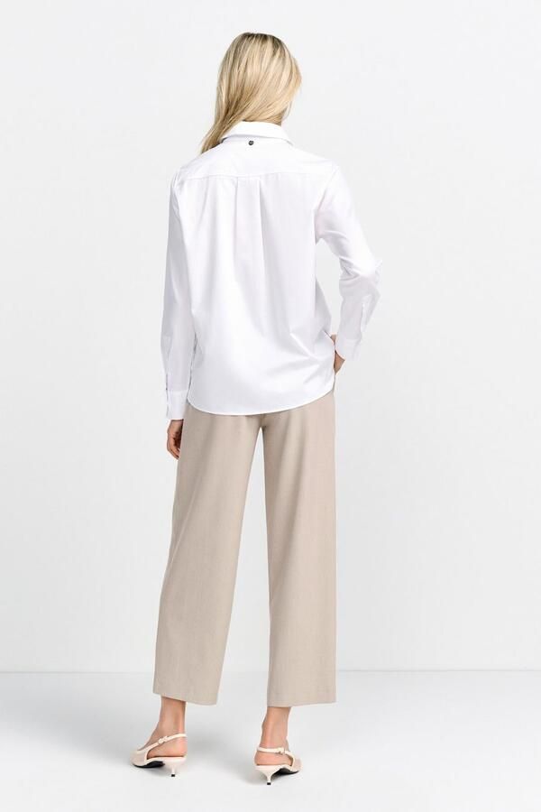 Rich & Royal Klassieke blouse Met merkenlabel op de rug - Foto 4