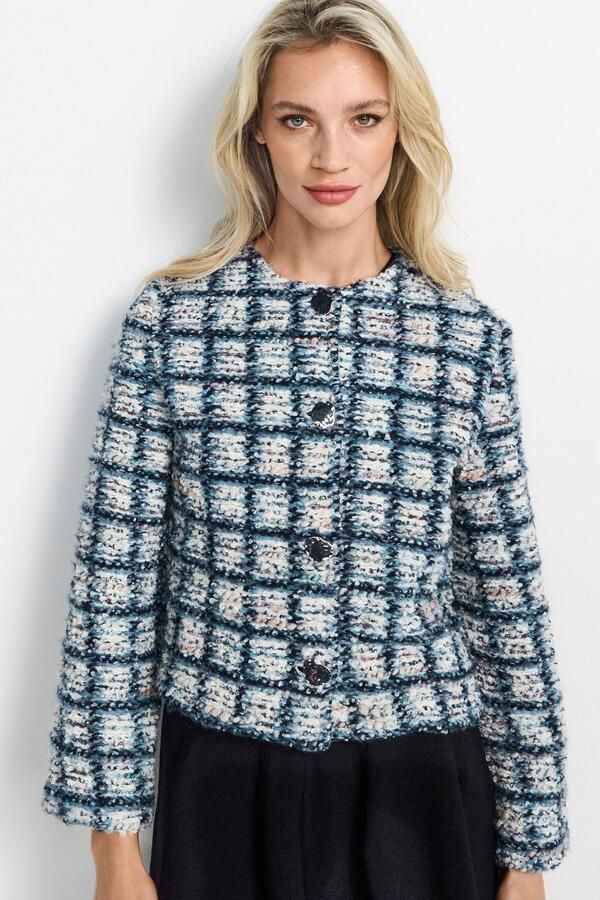 Rich & Royal Korte blazer Met glinsterende details in de wol - Foto 5