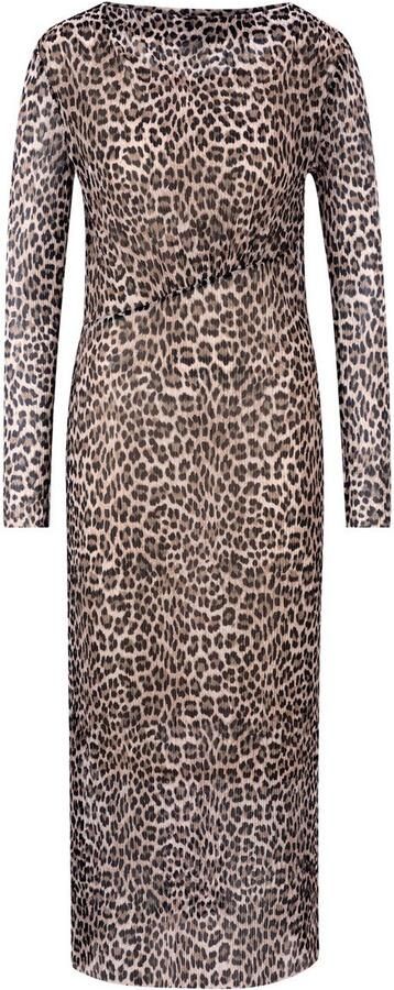 Rich & Royal Midi-jurk met boothals - Foto 4