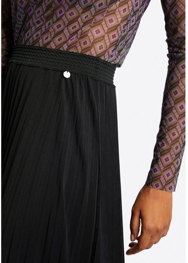 Rich & Royal Plissérok met elastische taille