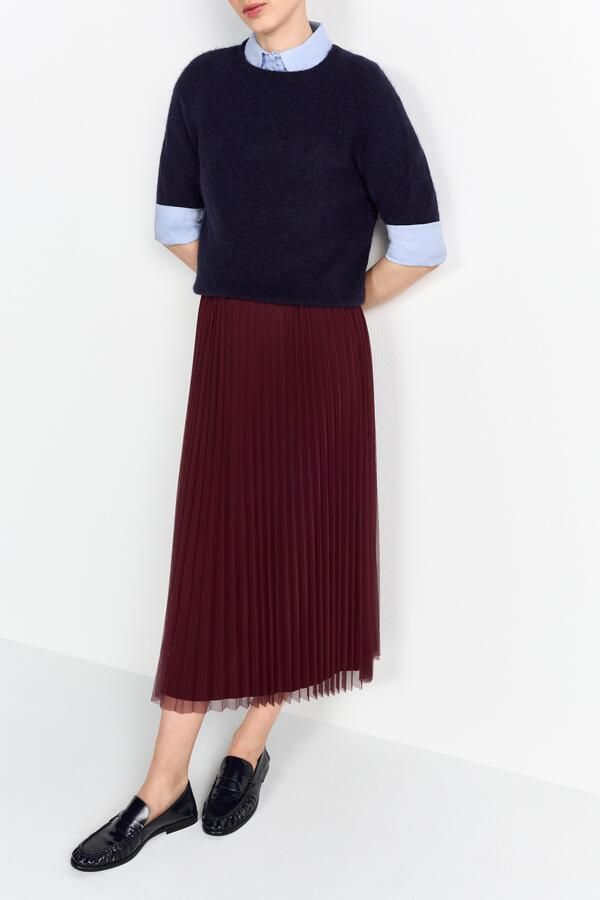 Rich & Royal Plissérok met elastische taille - Foto 5