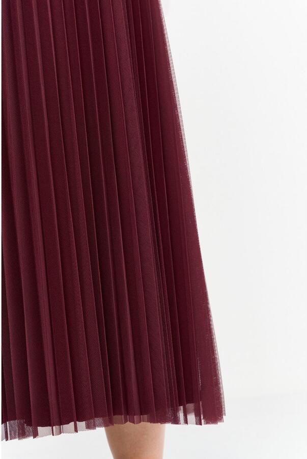 Rich & Royal Plissérok met elastische taille