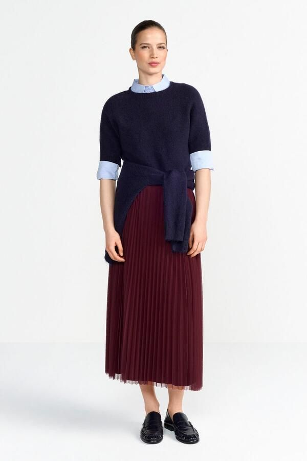 Rich & Royal Plissérok met elastische taille - Foto 2