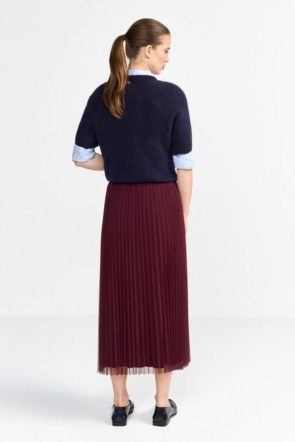 Rich & Royal Plissérok met elastische taille - Foto 3