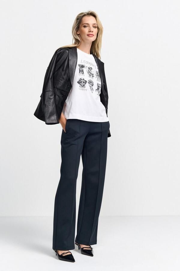 Rich & Royal Shirt met korte mouwen Print "Leomania" - Foto 3