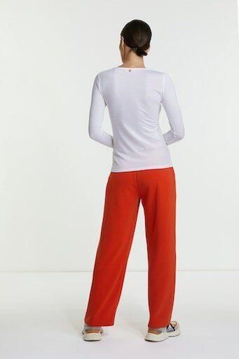 Rich & Royal Shirt met lange mouwen met een vrouwelijke v-hals - Foto 2