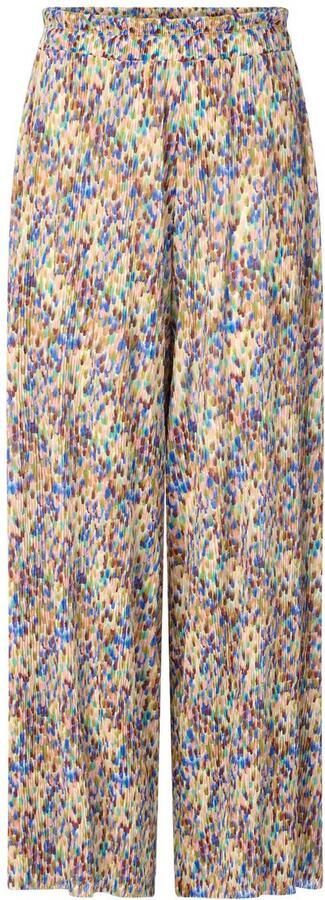 Rich & Royal Broek in all-over look met plissévouwen - Foto 4