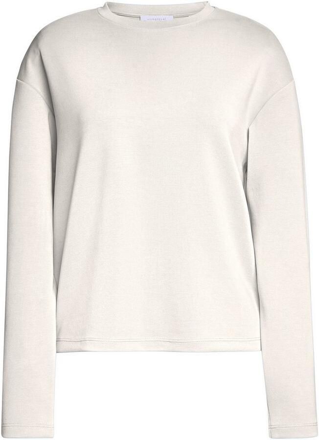 Rich & Royal Sweatshirt 2409 T Peach Crew oversneden schouders zachte greep ronde hals - Foto 2