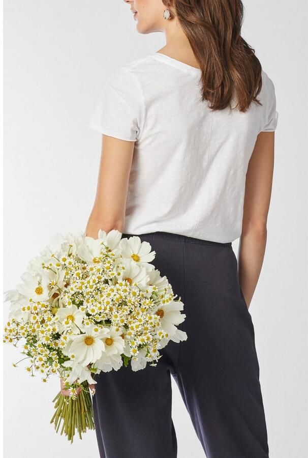 Rich & Royal T-shirt Basic met fijne structuur - Foto 2