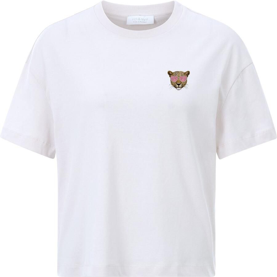 Rich & Royal T-shirt Met een ronde hals