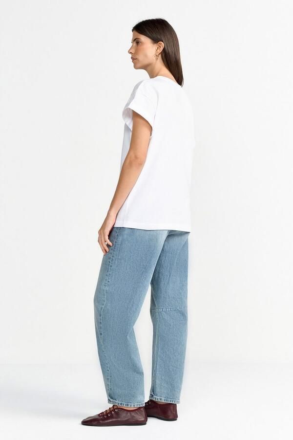 Rich & Royal Relaxed fit T-shirt met ronde hals - Foto 4