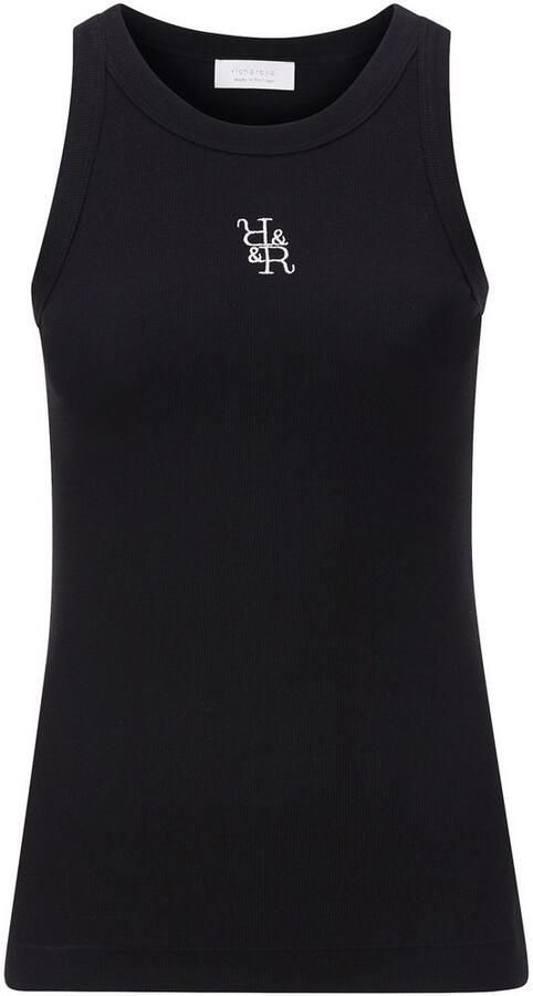 Rich & Royal Sleeveless Tops Black Dames - Foto 3