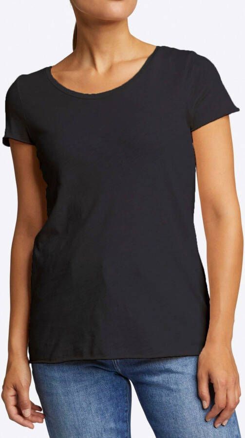 Rich & Royal T-shirt in een vrouwelijke basic pasvorm