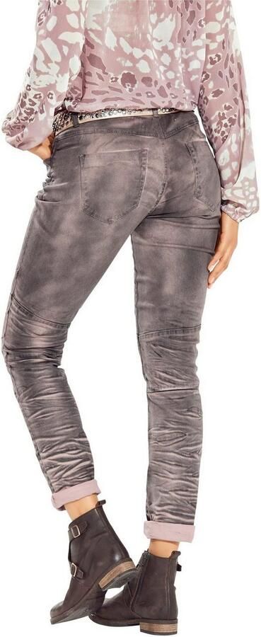 RICK CARDONA by Heine Boyfriendbroek met biker details - Foto 2