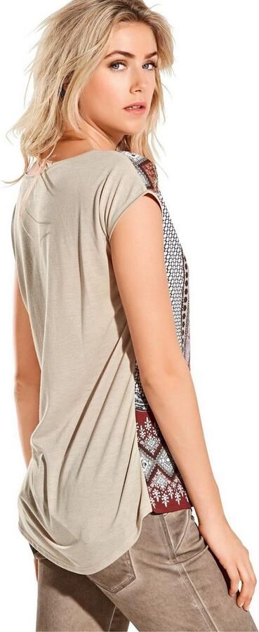 RICK CARDONA by Heine Shirt met ronde hals Gedessineerd shirt (1-delig) - Foto 4