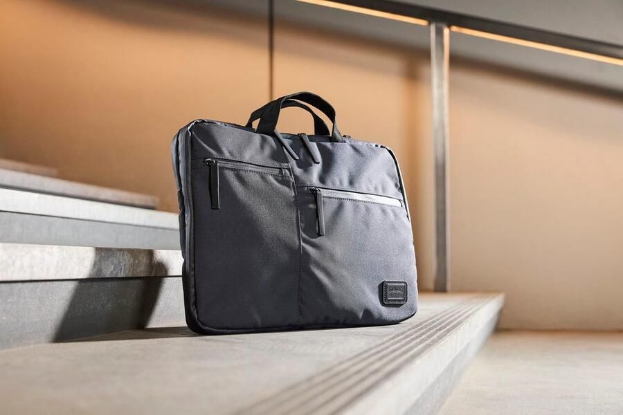 Rieker Businesstas Heren werktas laptoptas met 2 ruime hoofdvakken - Foto 3