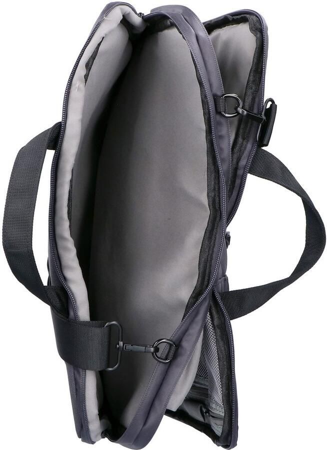 Rieker Businesstas Heren werktas laptoptas met 2 ruime hoofdvakken