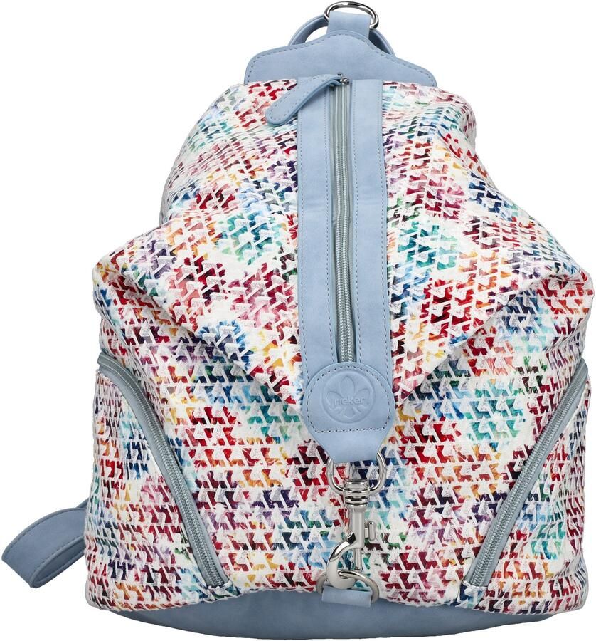 Rieker Rugzak damesrugzak vrijetijdsrugzak in kleurrijke uitstraling - Foto 7