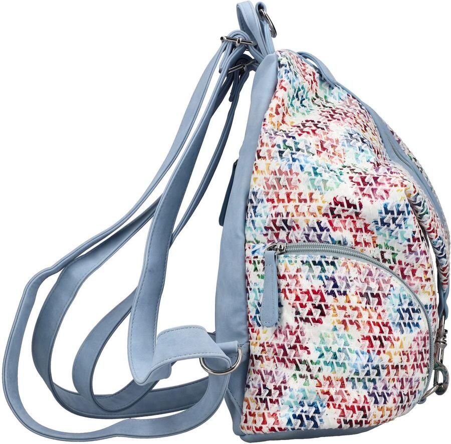 Rieker Rugzak damesrugzak vrijetijdsrugzak in kleurrijke uitstraling - Foto 2