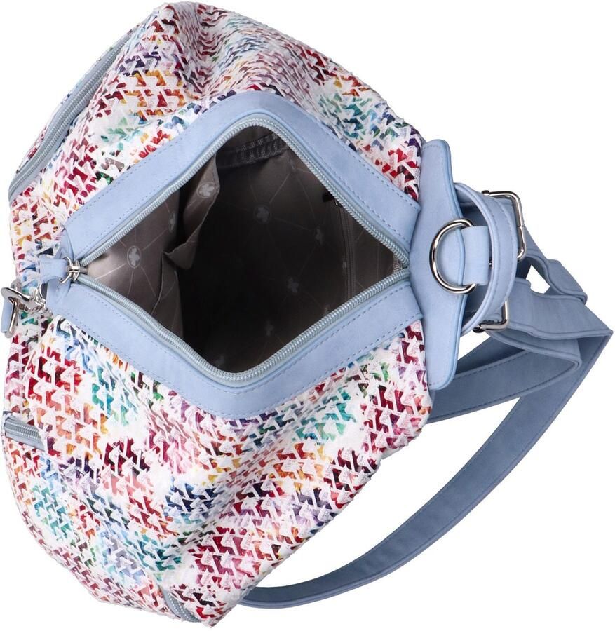 Rieker Rugzak damesrugzak vrijetijdsrugzak in kleurrijke uitstraling - Foto 3