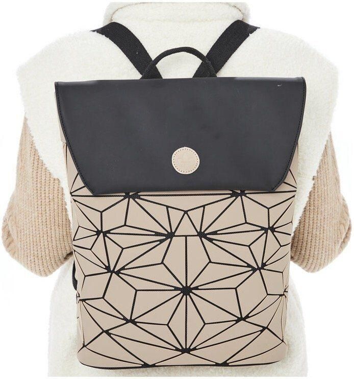 Rieker Rugzak Foil Foil met geometrisch motief - Foto 3