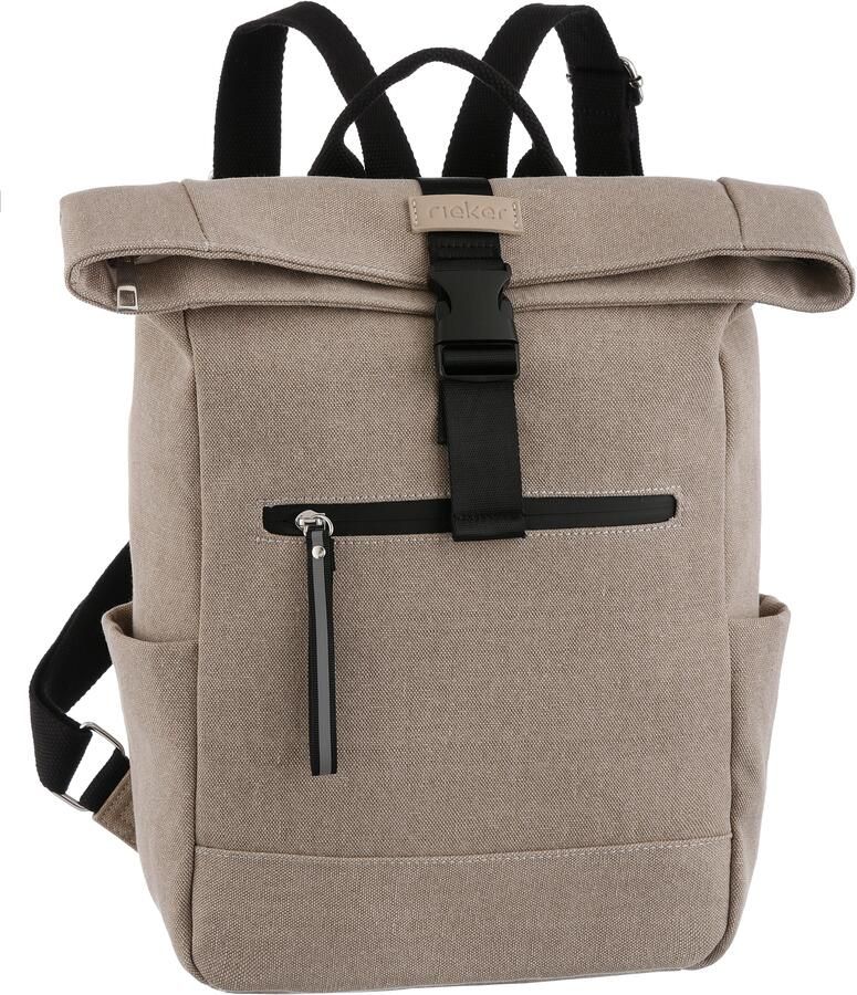 Rieker Rugzak Linnen Freizeit rugzak met veel opbergruimte - Foto 4