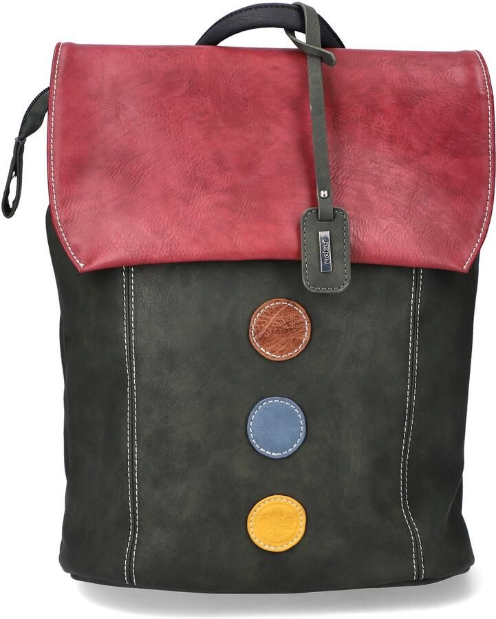 Rieker Rugzak Vrijetijdsrugzak shoppingrugzak met kleurrijke accenten - Foto 6