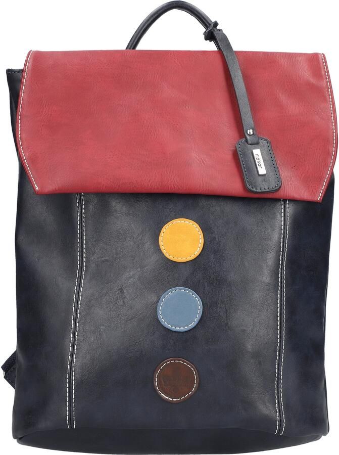 Rieker Rugzak Vrijetijdsrugzak shoppingrugzak met kleurrijke accenten - Foto 8