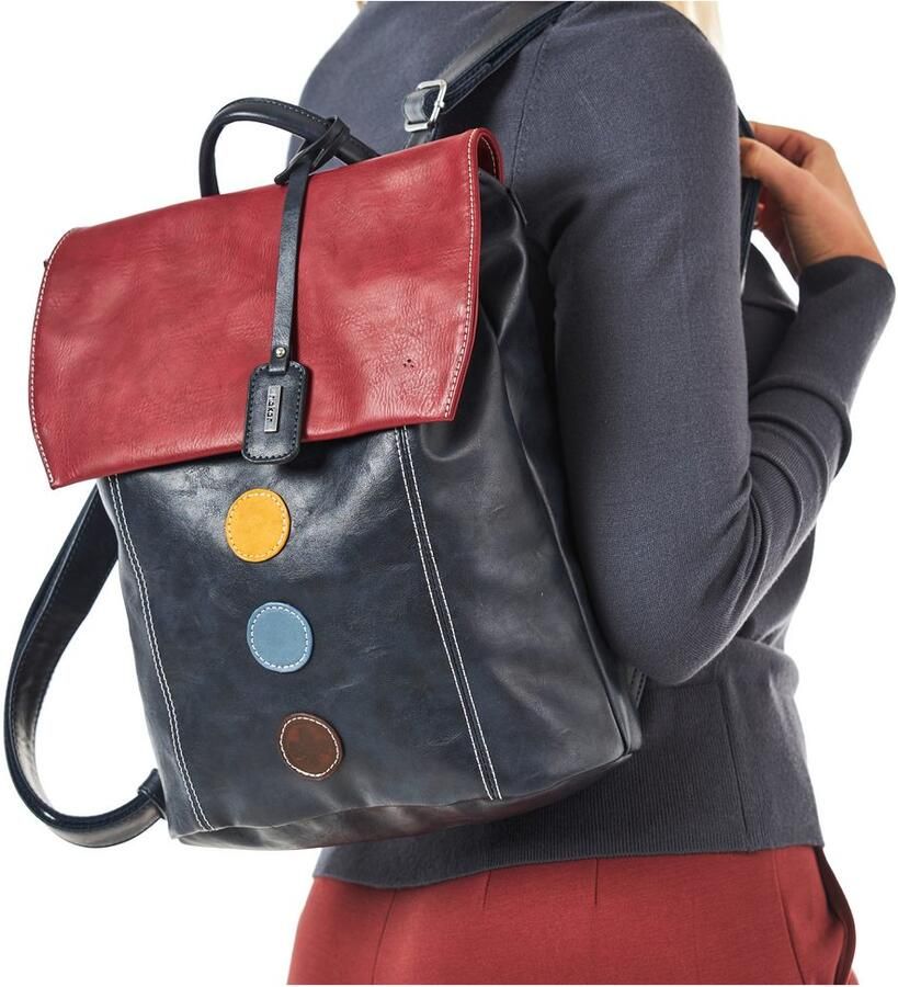 Rieker Rugzak Vrijetijdsrugzak shoppingrugzak met kleurrijke accenten - Foto 2