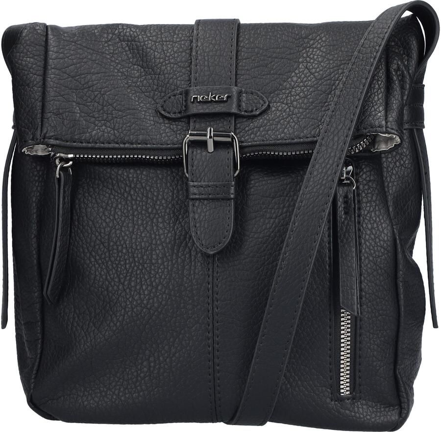 Rieker Schoudertas Dames-handtas schoudertas overslag met gespsluiting - Foto 6