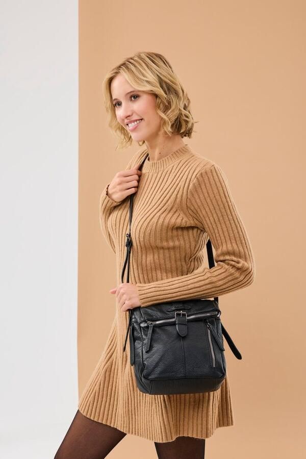 Rieker Schoudertas Dames-handtas schoudertas overslag met gespsluiting - Foto 5