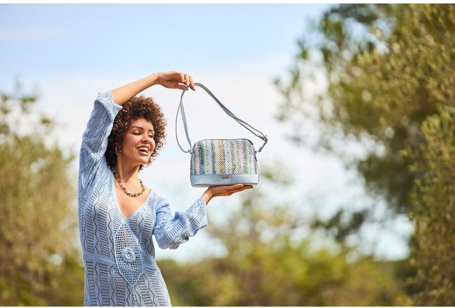 Rieker Schoudertas dames tas met verstelbare schouderband - Foto 3